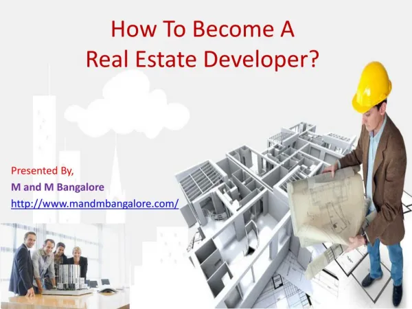 How To Become A Real Estate Developer