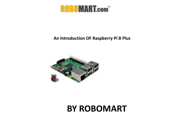 Raspberry PI B India - Robomart