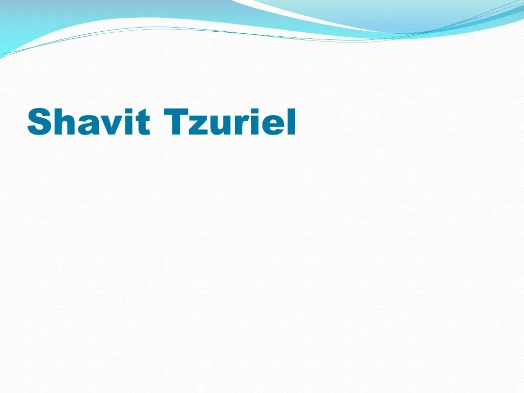 shavit t zuriel