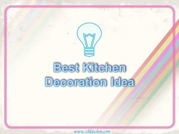 Top 10 Best Kitchen Decoration Ideas
