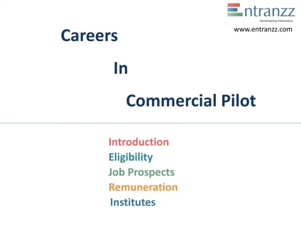 Careers In Commercial Pilot