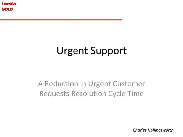 Urgent Support