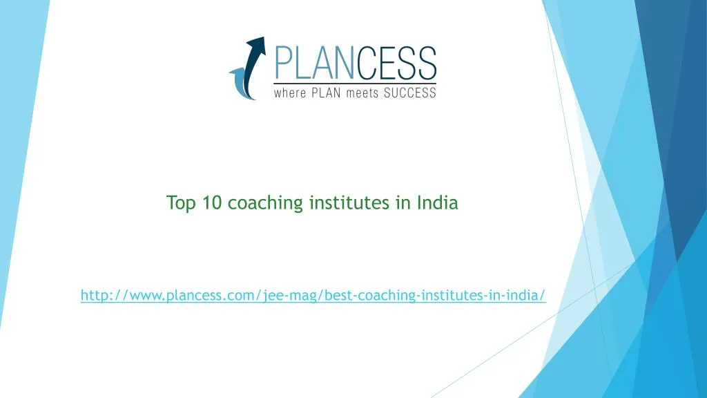 top 10 coaching institutes in india