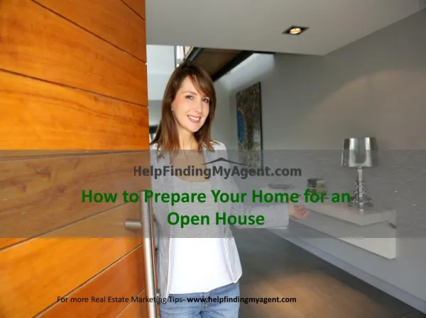 How to Prepare Your Home for an Open House