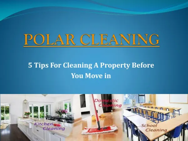 Move in Cleaning Melbourne - Polar cleaning