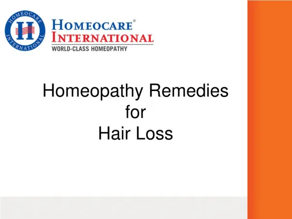 Homeopathy Remedies For Hair Fall