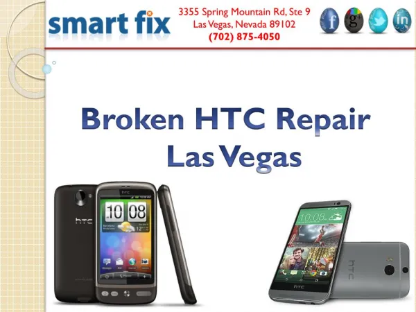 Broken HTC Repair Las Vegas