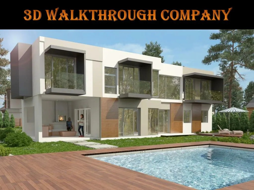 3d walkthrough company