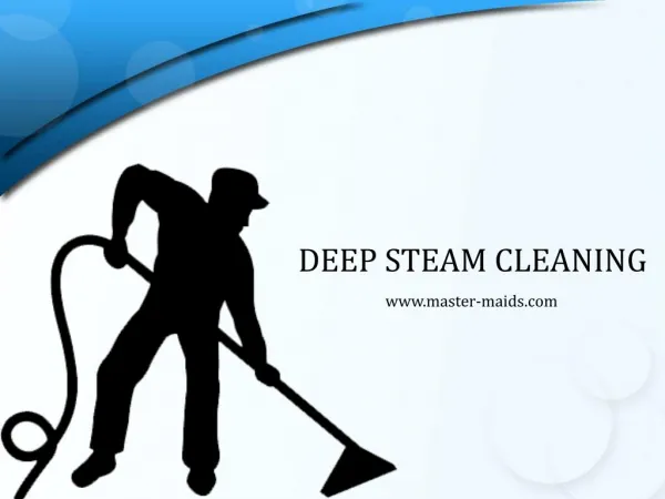 Deep Steam Cleaning Dubai