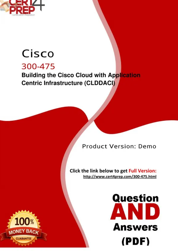 300-475 Cisco Exam PDF Material
