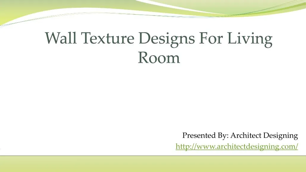 wall texture designs for living room