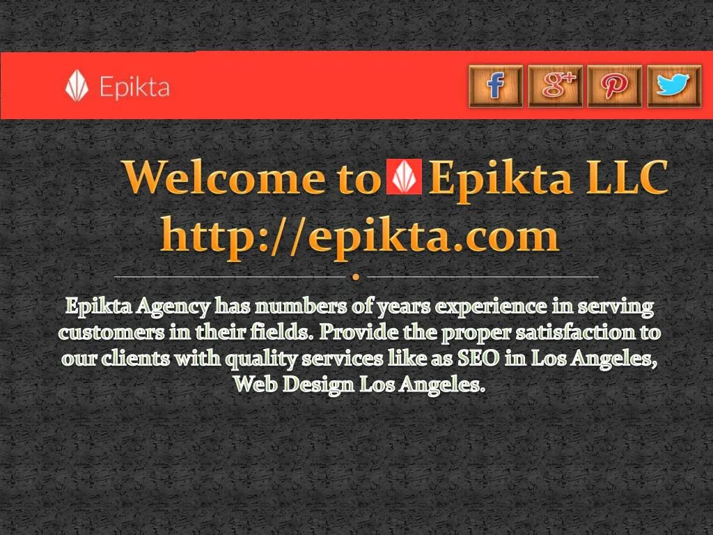 welcome to epikta llc http epikta com