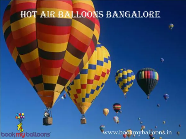 Hot Air Balloons Bangalore