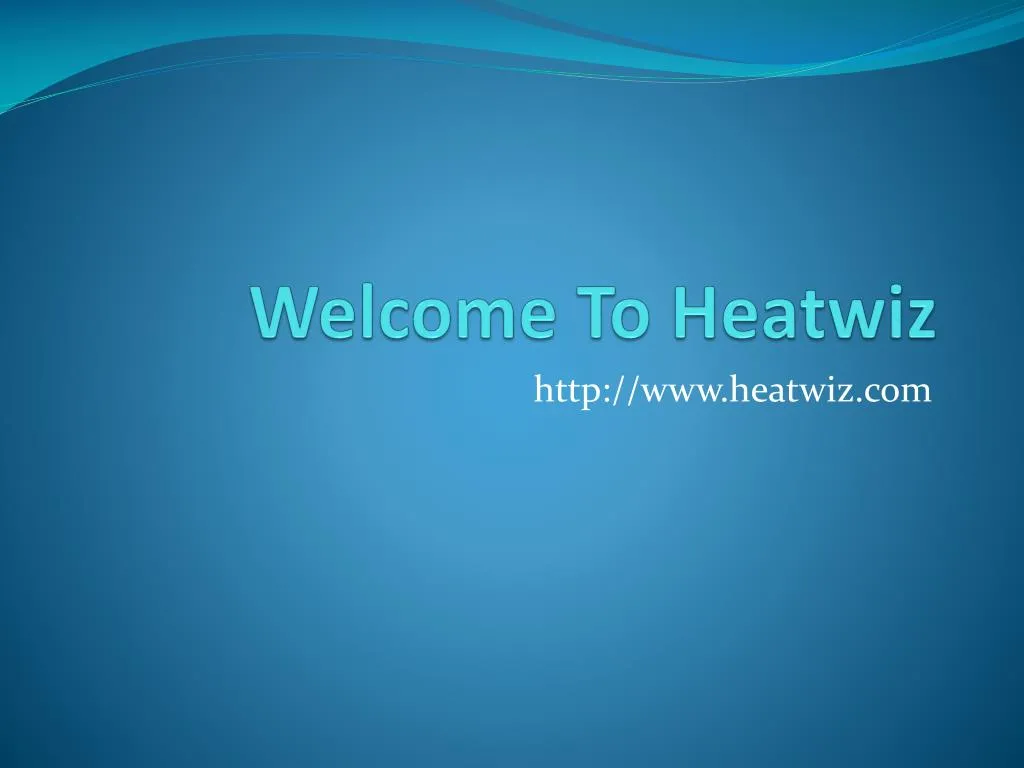 welcome to heatwiz