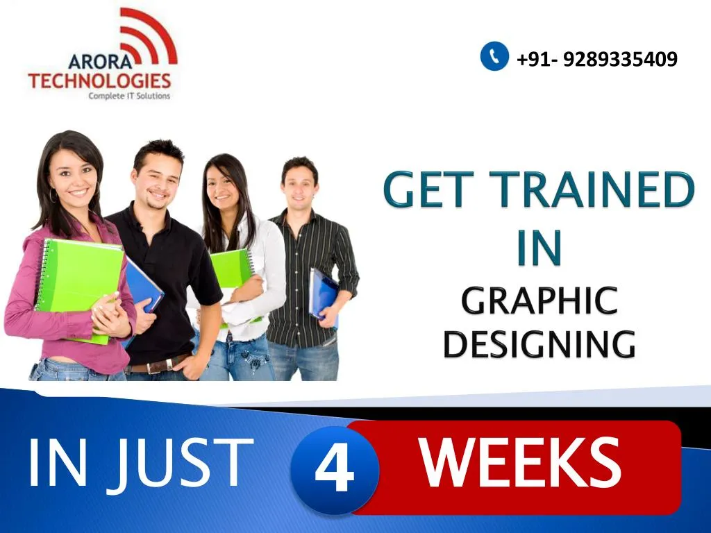 get trained in graphic designing