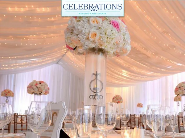 We Offer Full Wedding Services, Including Planning, Design, Production and Floral