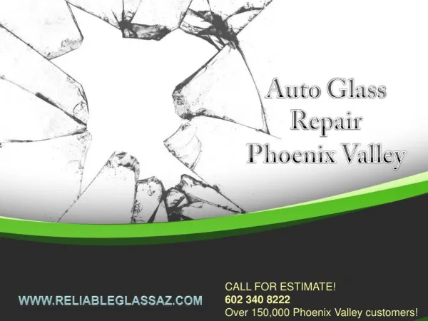 Auto Glass Repair Phoenix