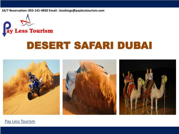 Desert Safari Dubai