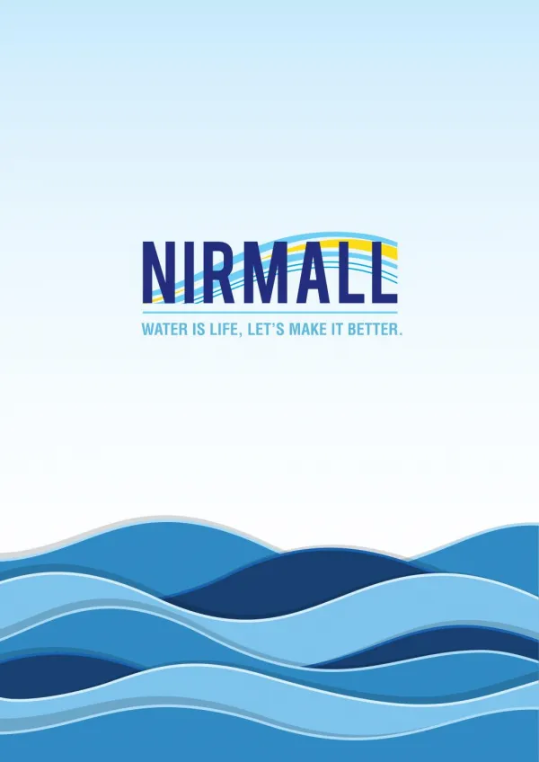 Nirmal Brochure Vortexed Water Pipes