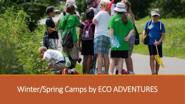 Winter/Spring Camps by ECO ADVENTURES