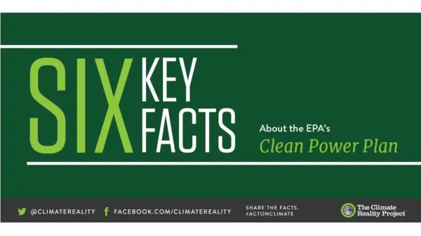 Six Key Facts About the Clean Power Plan