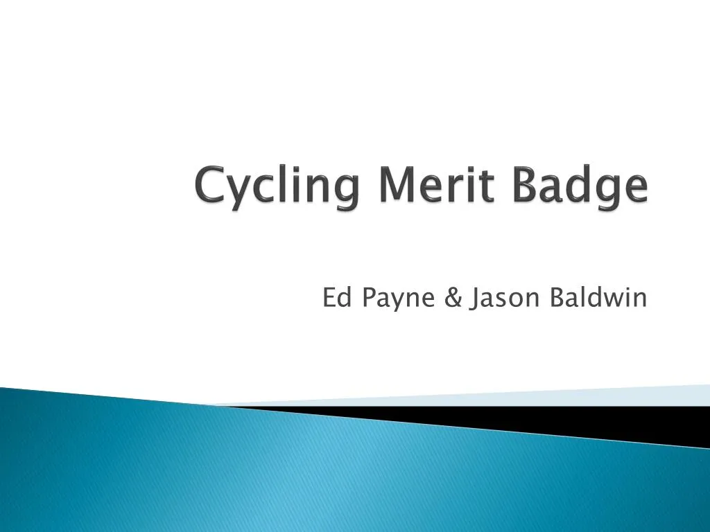 cycling merit badge