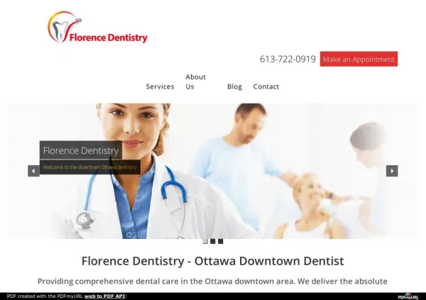 Professional Ottawa Downtown Dentist - Florence Dentistry