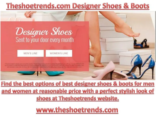 Theshoetrends - Theshoetrends.com