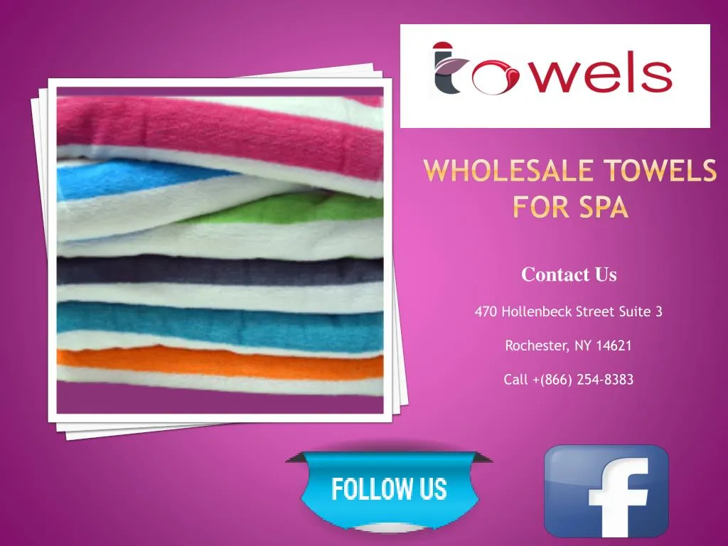 wholesale towels for spa