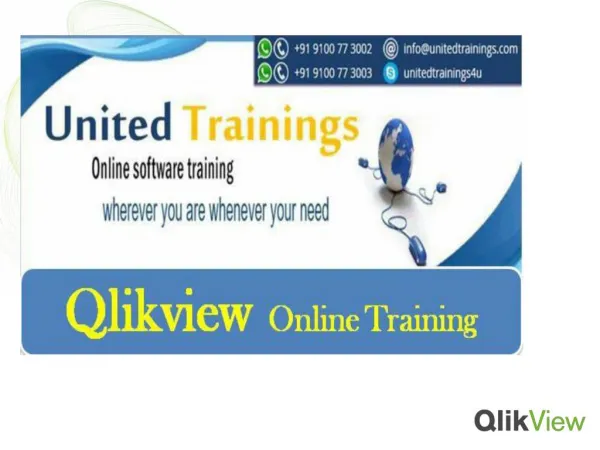 Qlikview Online Training | qlikview training material | qlikview training videos