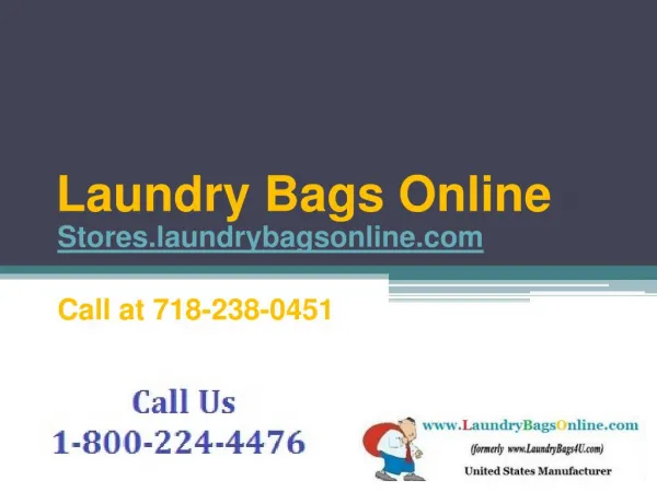 Buy Durable Laundry Bags at Stores.laundrybagsonline.com