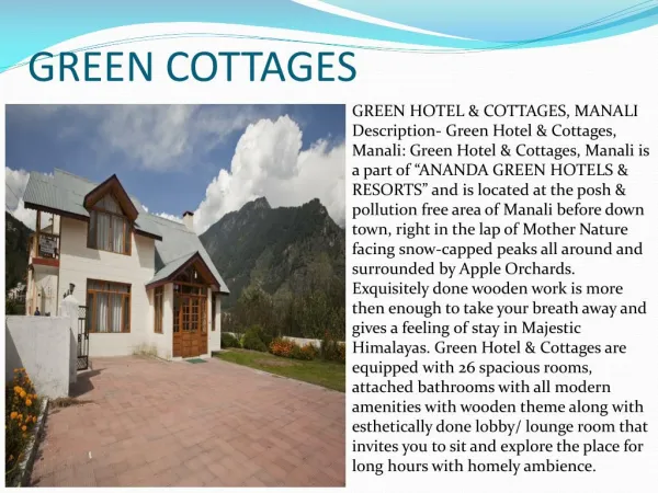 Green Cottages