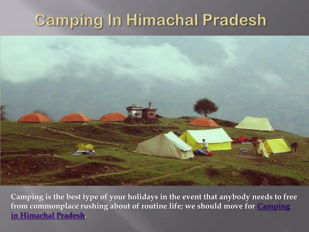 camping in himachal pradesh