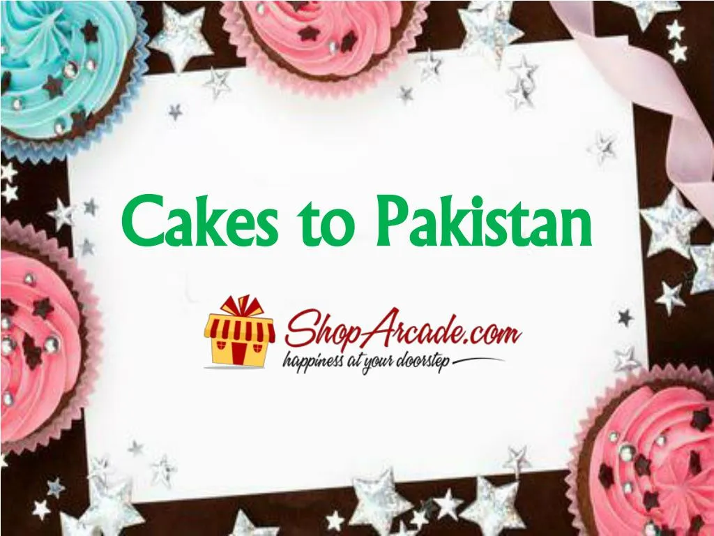 cakes to pakistan