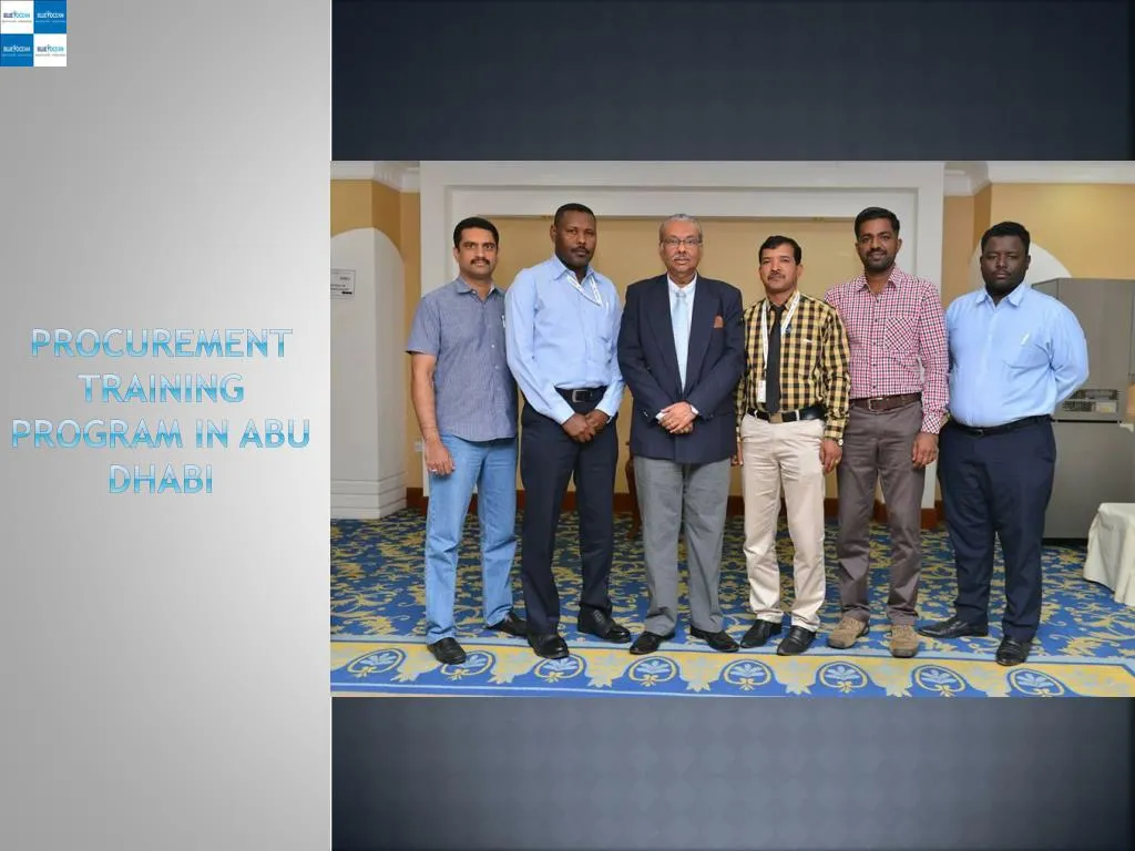 procurement training program in abu dhabi