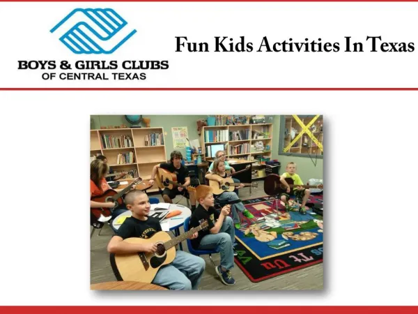 Fun Kids Activities In Texas