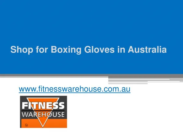 Shop for Boxing Gloves in Australia - www.fitnesswarehouse.com.au