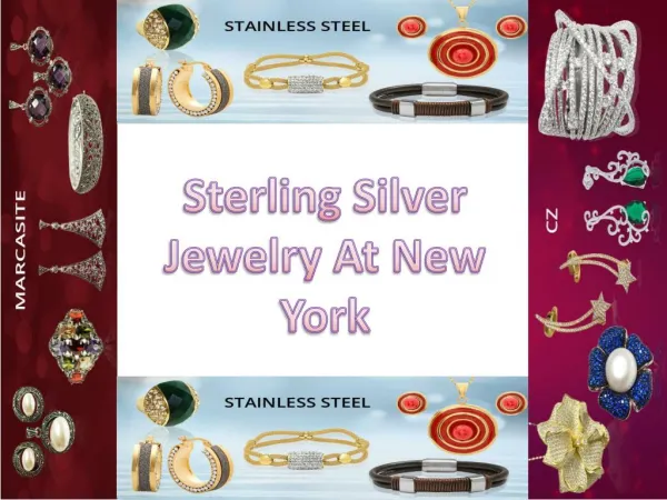 Sterling Silver Jewelry Wholesale New York