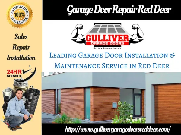 Red Deer Garage Door Repair and Installation Service