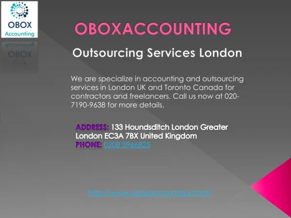 Outsourcing Services London