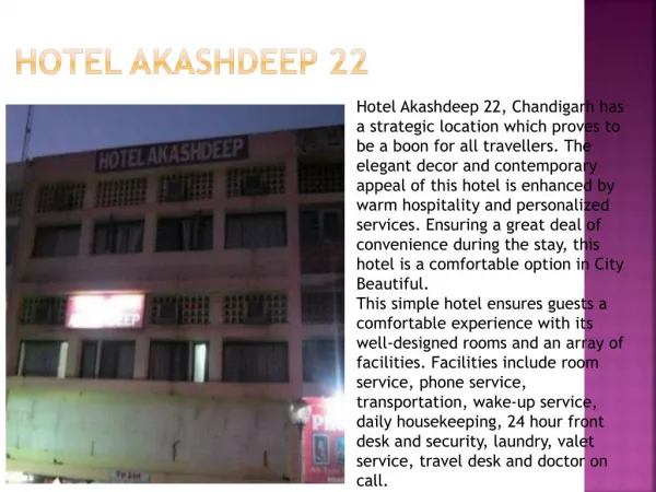 Hotel Akashdeep 22