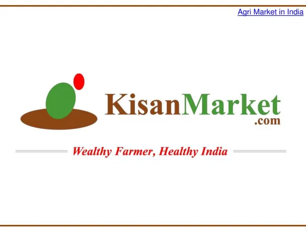 Agri Market in India
