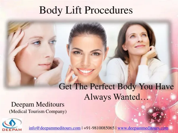 Body Lift Surgery @ Affordable Rate