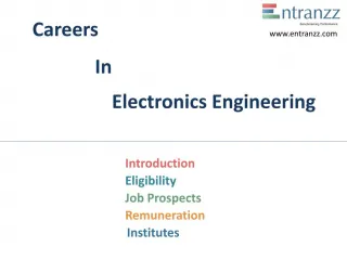 Careers In Electronics Engineering - slide 1