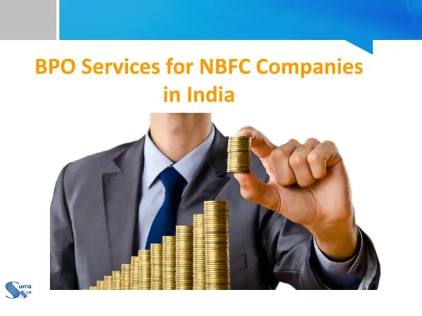 BPO Services for NBFCs in India