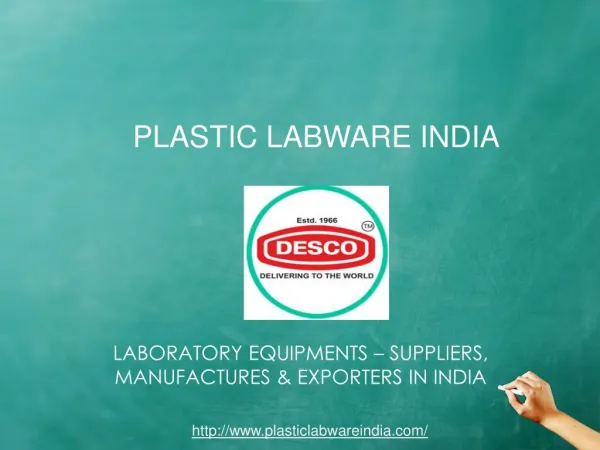 Plastic Labware Models Set