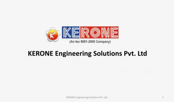 Kerone Engineering Pvt Ltd