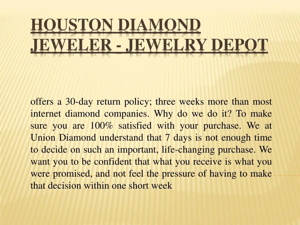 houston diamond jeweler jewelry depot