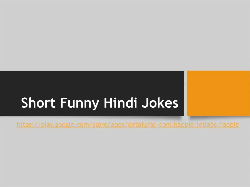 short funny hindi jokes