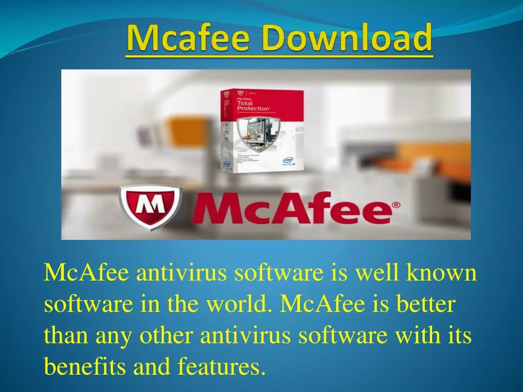 mcafee download